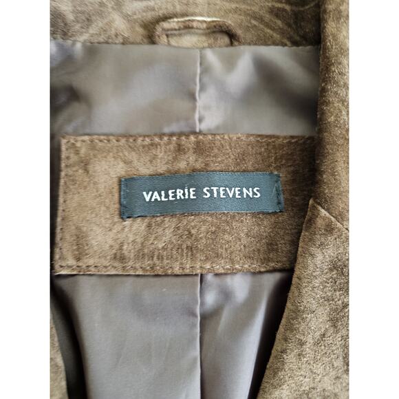 Valerie Stevens Brown Leather Jacket Women's Size XL NWT Vintage Boho - Picture 7 of 16